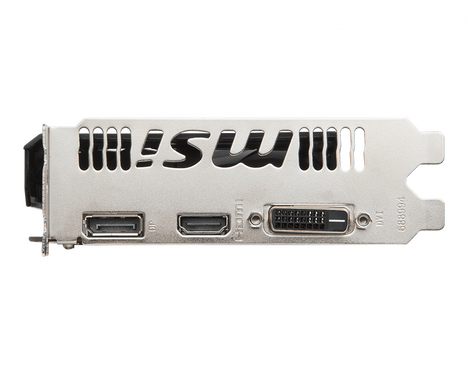 Видеокарта MSI Radeon RX 550 4 ΓБ Retail