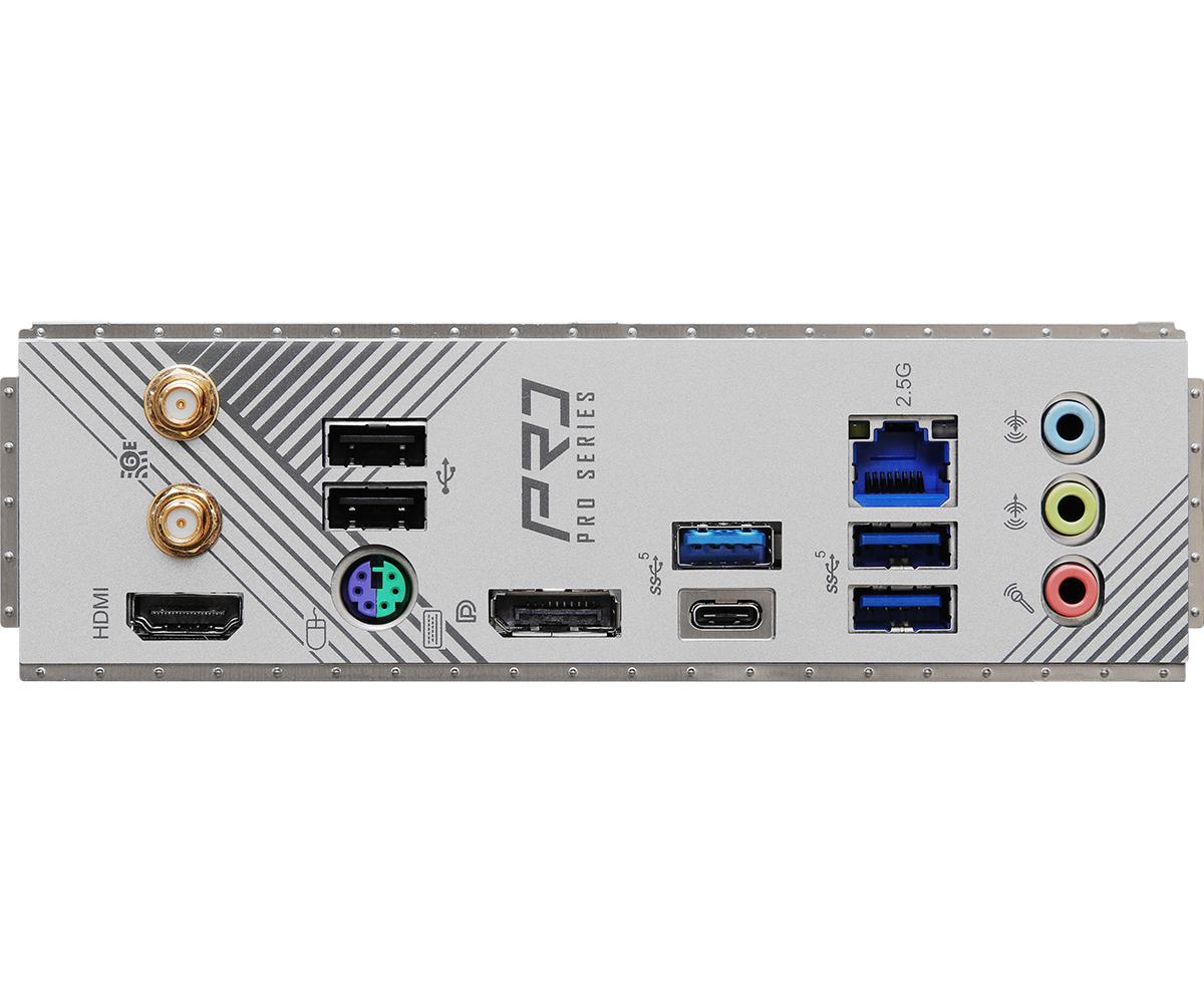 Материнская плата ASRock LGA 1700 Intel B760 B760M PRO RS/D4 WIFI
