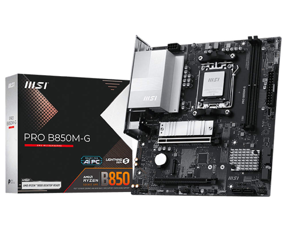 Материнская плата MSI AMD B850 PRO B850M-G