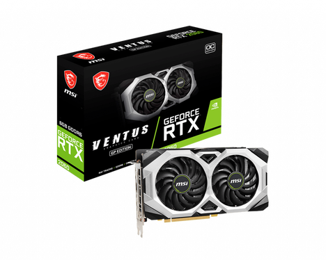 Видеокарта MSI GeForce RTX 2060 6 ΓБ Retail