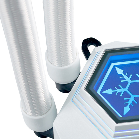 Кулер Процессорный Silverstone водяной PF240W-ARGB V2 (плохая упаковка)