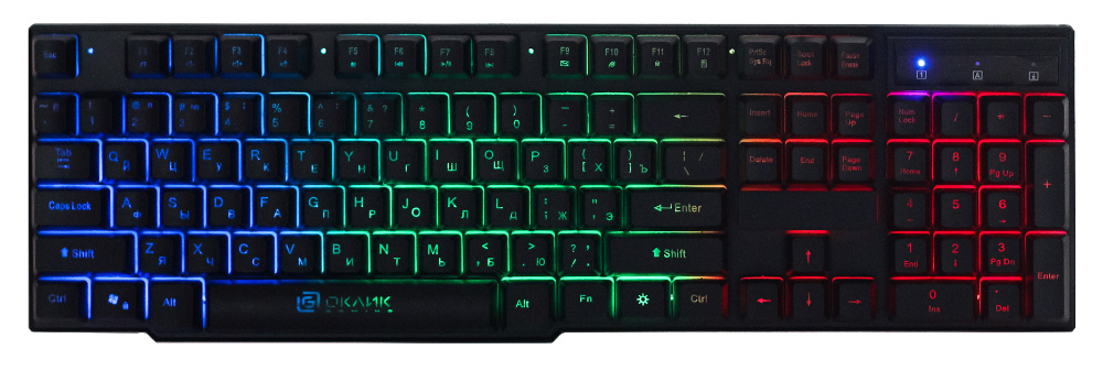 Клавиатура Oklick KeyBoard 780G SLAYER 412899, цвет черный