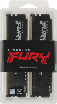 Оперативная память Kingston FURY Beast Black XMP 128GB DDR5 5200MHz, KF552C40BBK4-128, RTL