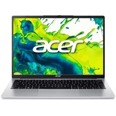 Ноутбук/ ACER Aspire Lite AL14-71P-53L6 14&quot;(1920x1200 (матовый) IPS)/Intel Core i5 13500H(2.6Ghz)/16384Mb/512PCISSDGb/noDVD/Int:Intel HD/Cam/BT/WiFi/46WHr/war 1y/1.17kg/Silver/NoOS