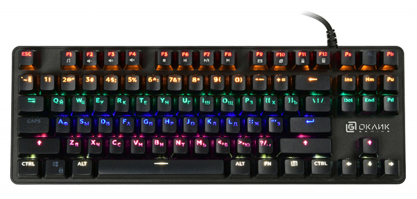 

Клавиатура Oklick KB 969G SHOTGUN 969G, цвет черный
