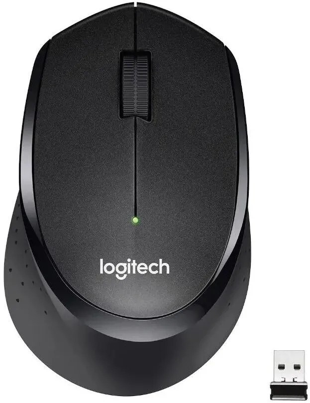 Мышь Logitech M330 910-007079, цвет черный