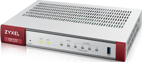 

Межсетевой экран Zyxel ZyWALL USG FLEX 100 с набором подписок на 1 год (AS,AV,CF,IDP), 2xWAN GE (1xRJ-45 и 1xSFP),