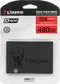 Внутренний твердотельный накопитель Kingston A400 SATA3 2.5" 7mm 480GB
