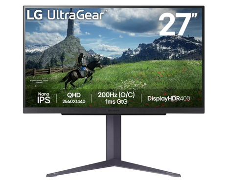 Монитор LG 27GS85Q-B 27.0-inch черный