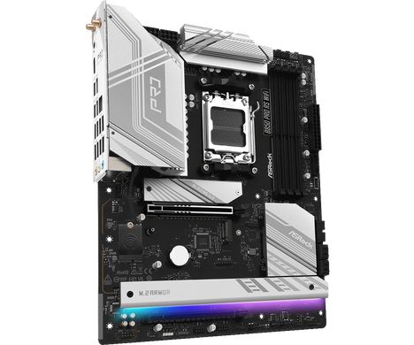 Материнская плата ASRock AM5 AMD B850 B850 Pro RS WiFi