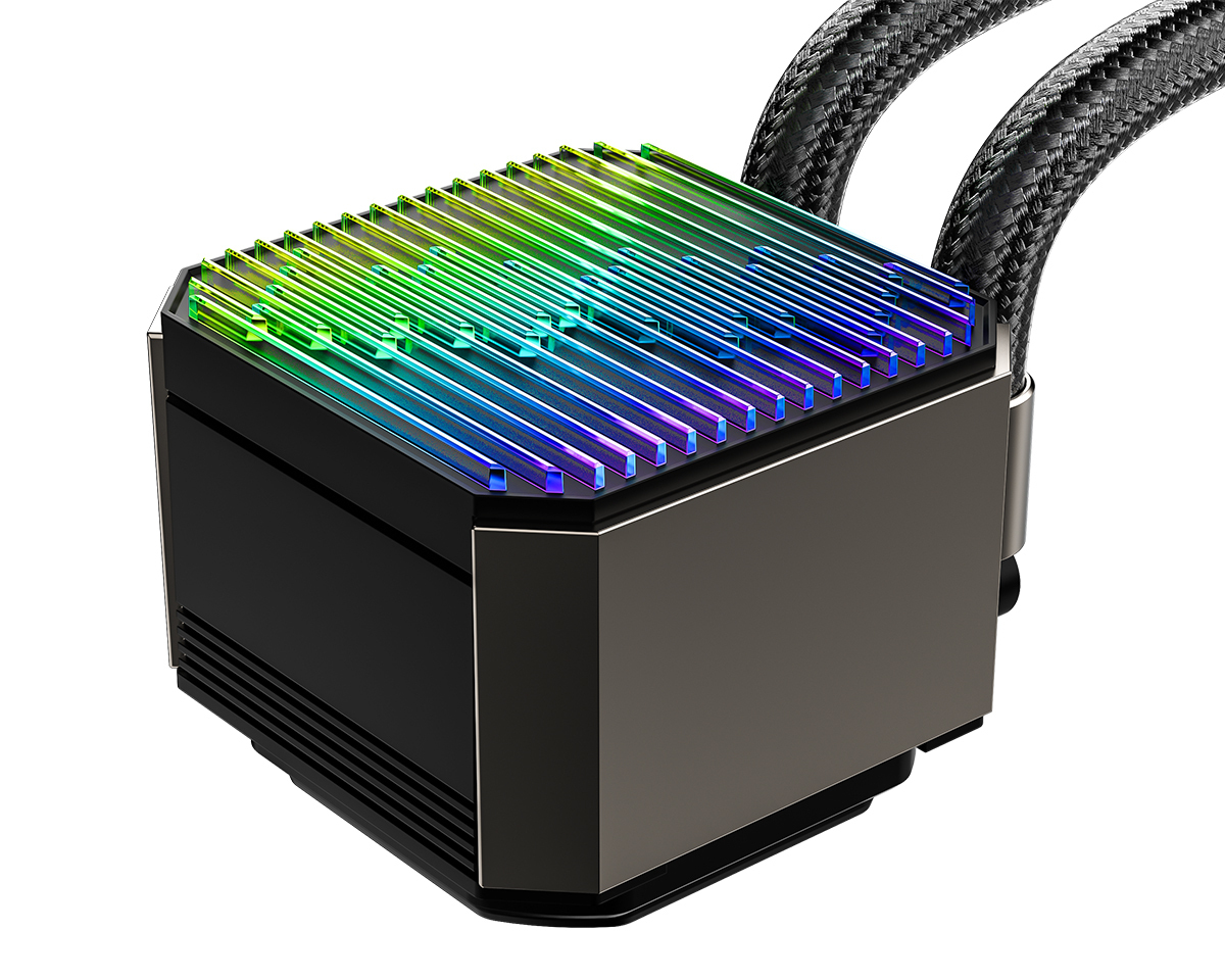 Кулер Процессорный ID-Cooling система водяного охлаждения DX240 Max Black
