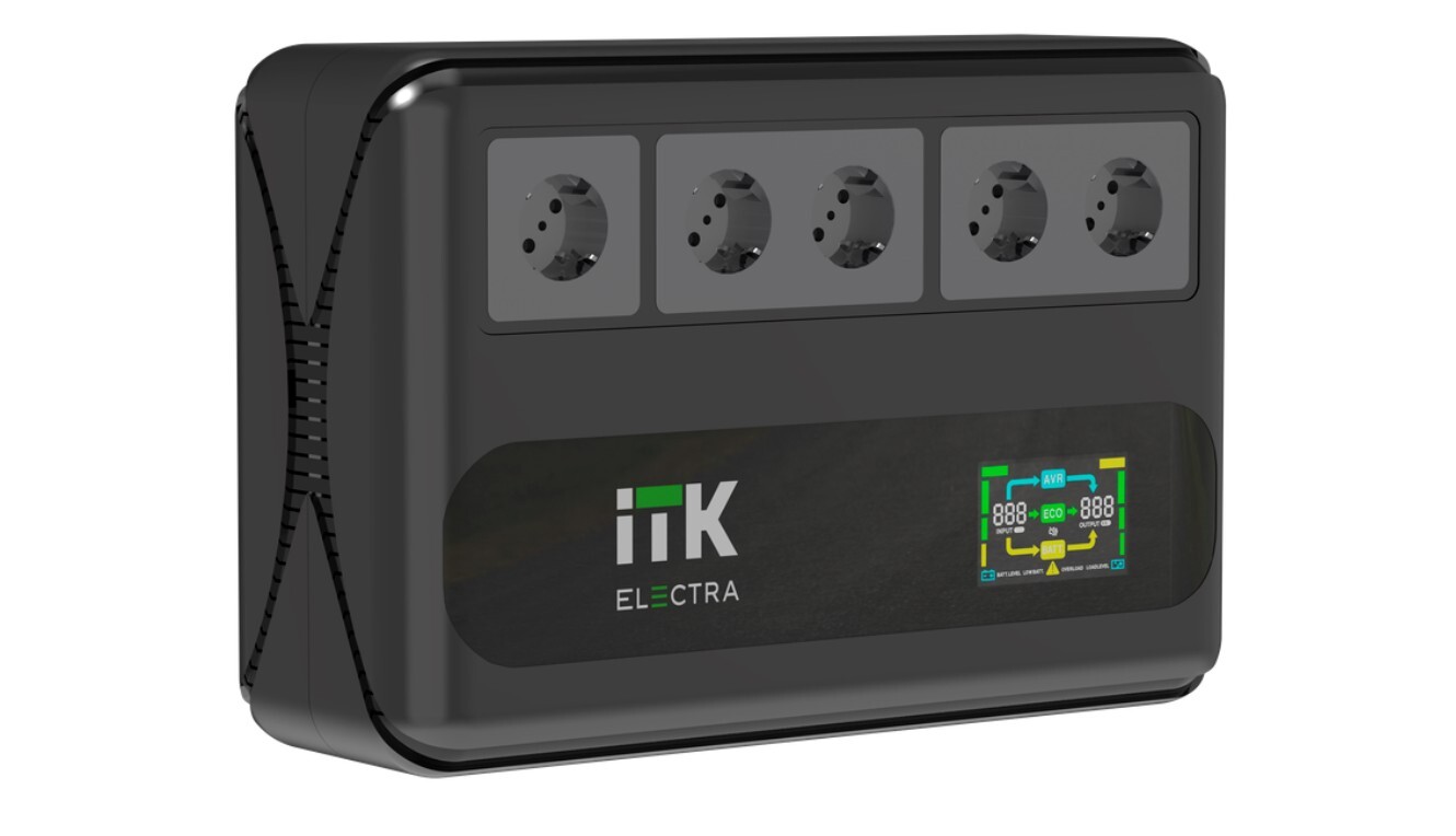 ИБП ITK Line-Interactive ELECTRA LT5 600ВА (ELT5-600VA-1-001)