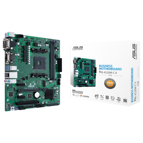 Материнская плата ASUS AMD A520 PRO A520M-C II/CSM