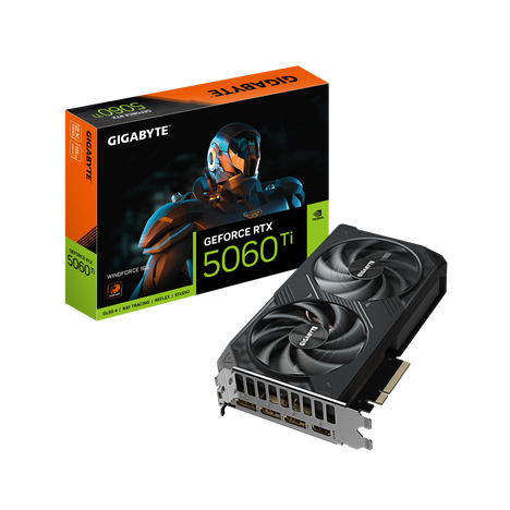 Видеокарта Gigabyte GeForce RTX 5060 Ti 16 ΓБ Retail