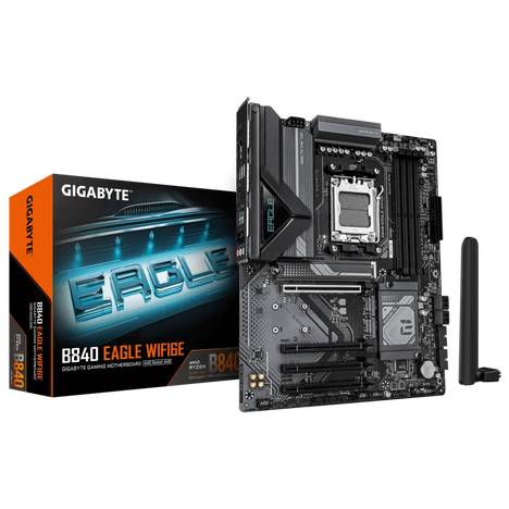 Материнская плата Gigabyte AM5 AMD B840 B840 EAGLE WIFI6