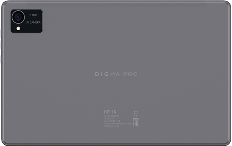 Планшет DIGMA Pro 16 Wi-Fi 3G/GPRS/4G/LTE/GSM 128 ГБ