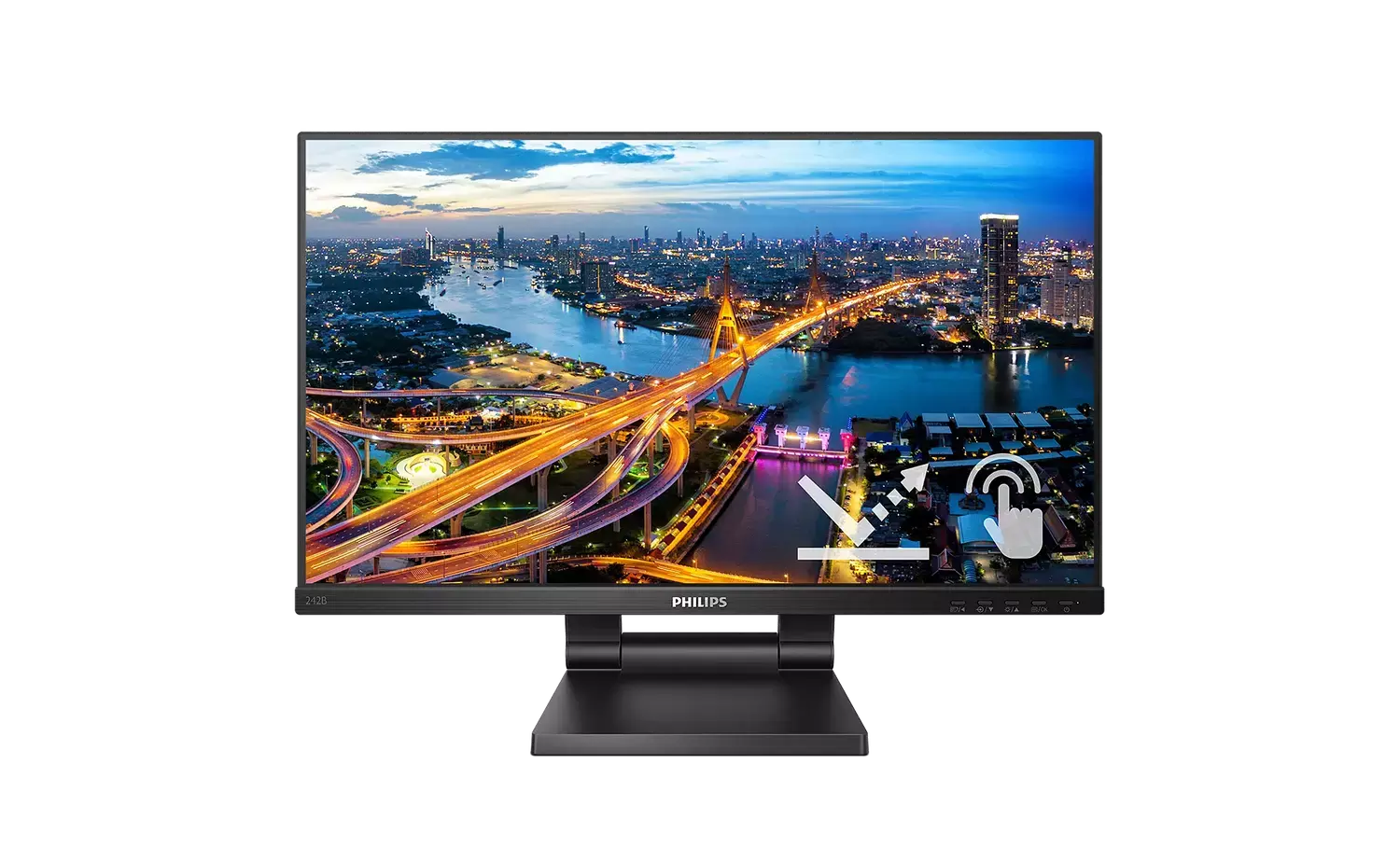 Монитор Philips 242B1TC/01 23.8-inch черный