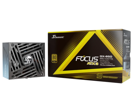 Блок питания Seasonic FOCUS GX ATX 3 (2024) 850W