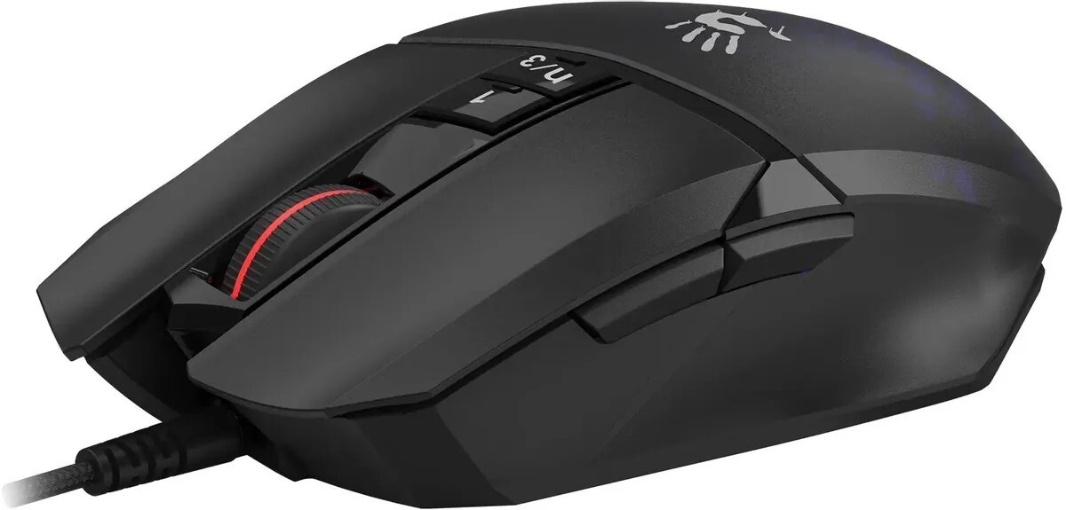 Мышь A4tech Bloody W65 Max Mini W65 MAX MINI HONEYCOMB, цвет черный
