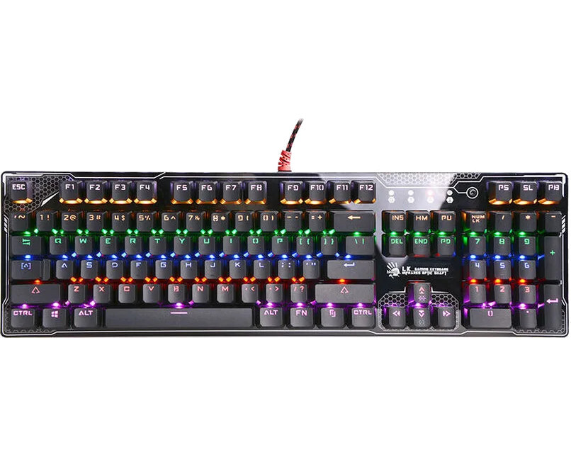 Клавиатура A4tech Bloody B810R (BATTLEFIELD), цвет черный