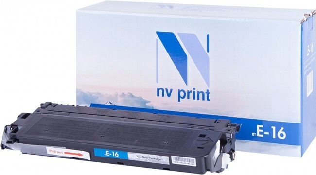 Картридж черный NVPrint IR Advance, NV-E16