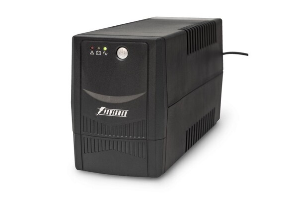 

UPS POWERMAN Back Pro 600 PLUS, line-interactive, 600VA, 360W, 2 eurosockets with backup power, USB, battery 12V 7 Ah 1