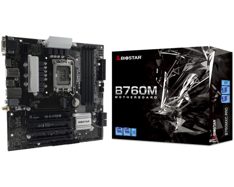 Материнская плата Biostar LGA 1700 Intel B760 B760MXC Pro
