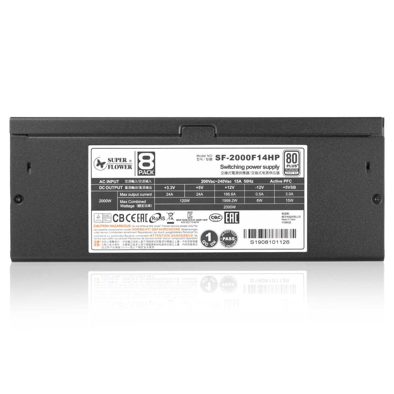 Блок питания Super Flower Leadex Platinum 2000W