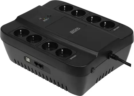 Powercom Back-UPS SPIDER, Line-Interactive, 1000VA/550W, Tower, 8xSchuko outlets (4 surge &amp; 4 batt), USB (688277)