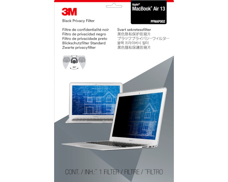Экран защиты информации для ноутбука 3M PFNAP002 (7100003204) 13.3" черный