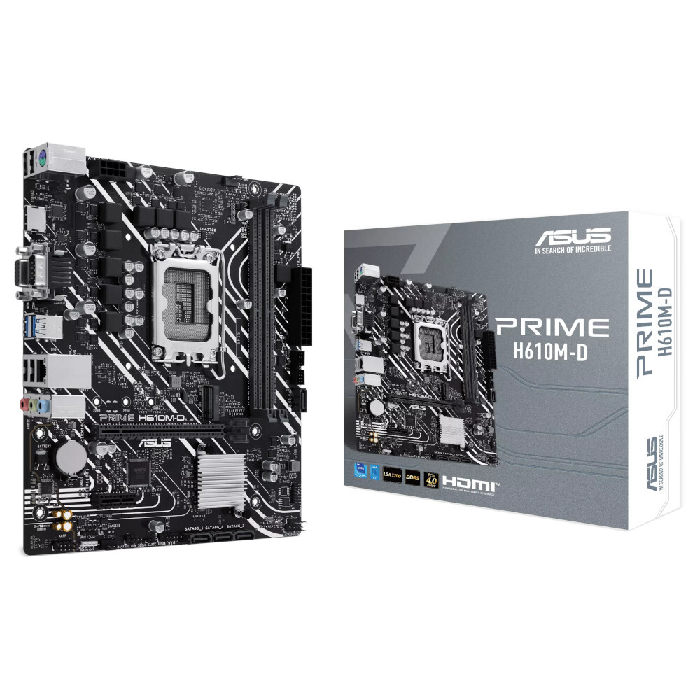 Материнская плата ASUS Intel H610 PRIME H610M-D