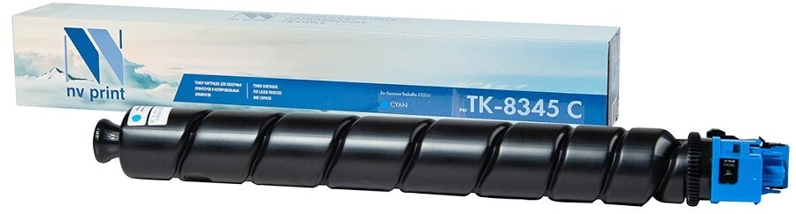 Тонер-картридж голубой NVPrint для Kyocera, NV-TK-8345C