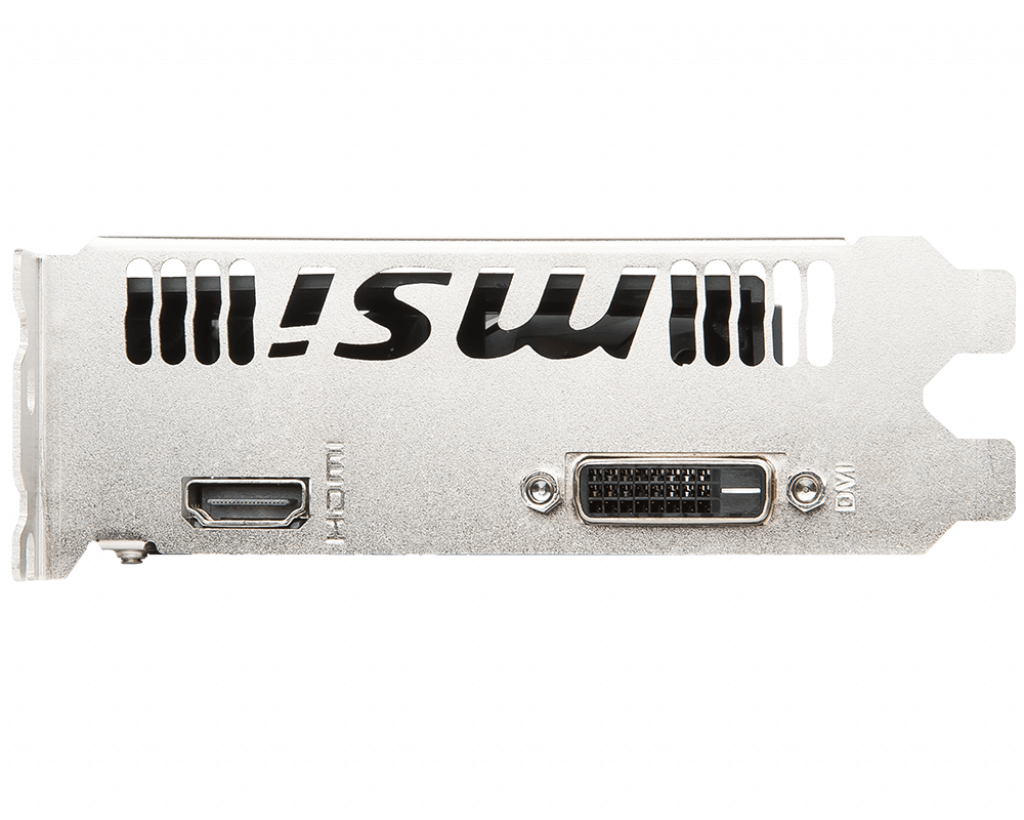 Видеокарта MSI GeForce GT 1030 2 ΓБ Retail