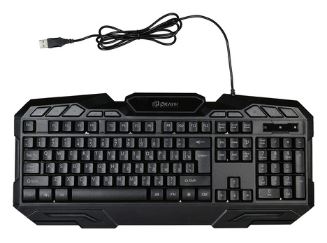 Клавиатура Oklick KeyBoard 700G Dynasty 1061657, цвет черный