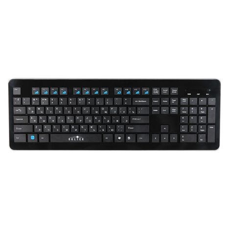 Клавиатура Oklick KeyBoard 870S 368218, цвет черный