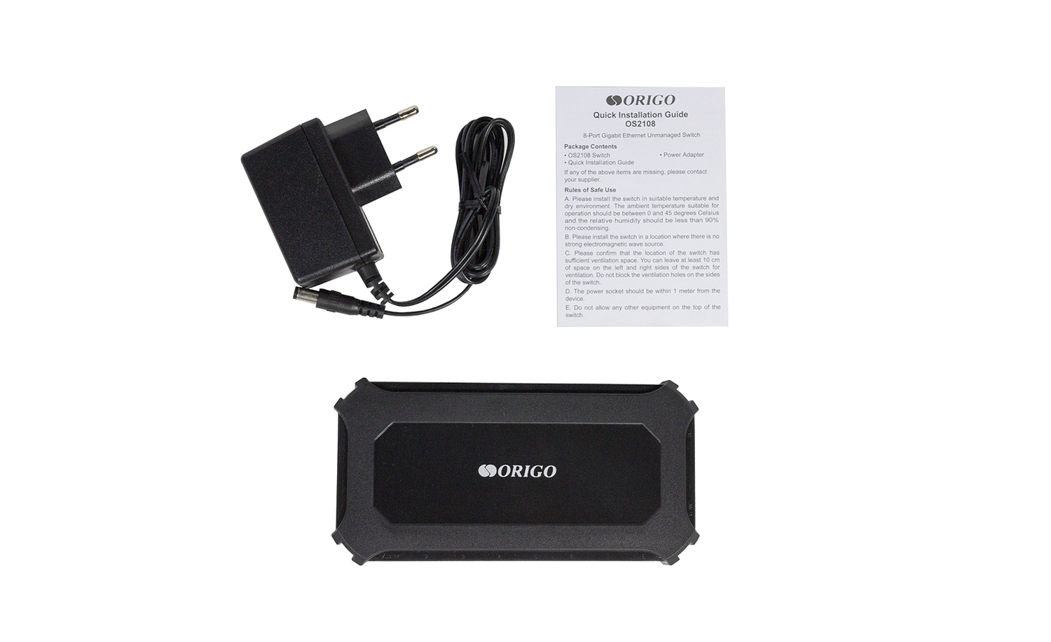 Коммутатор ORIGO OS2108