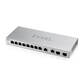 Коммутатор/ Zyxel XGS1210-12 Multi-Gigabit Smart L2 Switch, 8xGE, 2x1/2.5GE, 2xSFP+, Desktop, Silent