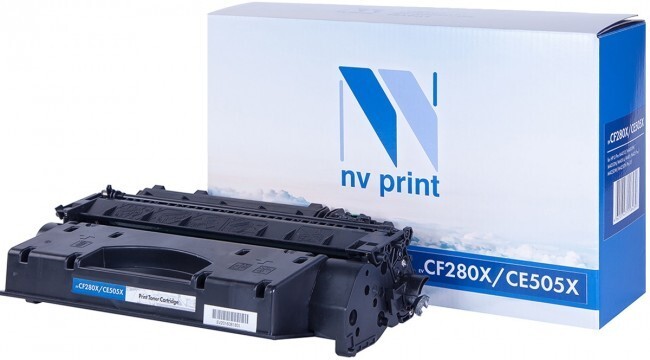Картридж черный NVPrint LaserJet Pro, NV-CF280X/CE505X
