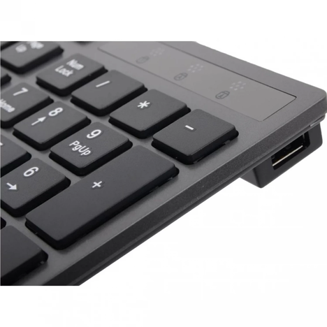 Клавиатура A4tech KV-300H, цвет серый