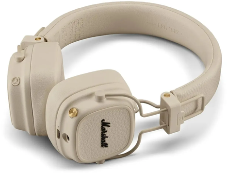 Bluetooth-гарнитура Marshall Major V, цвет бежевый