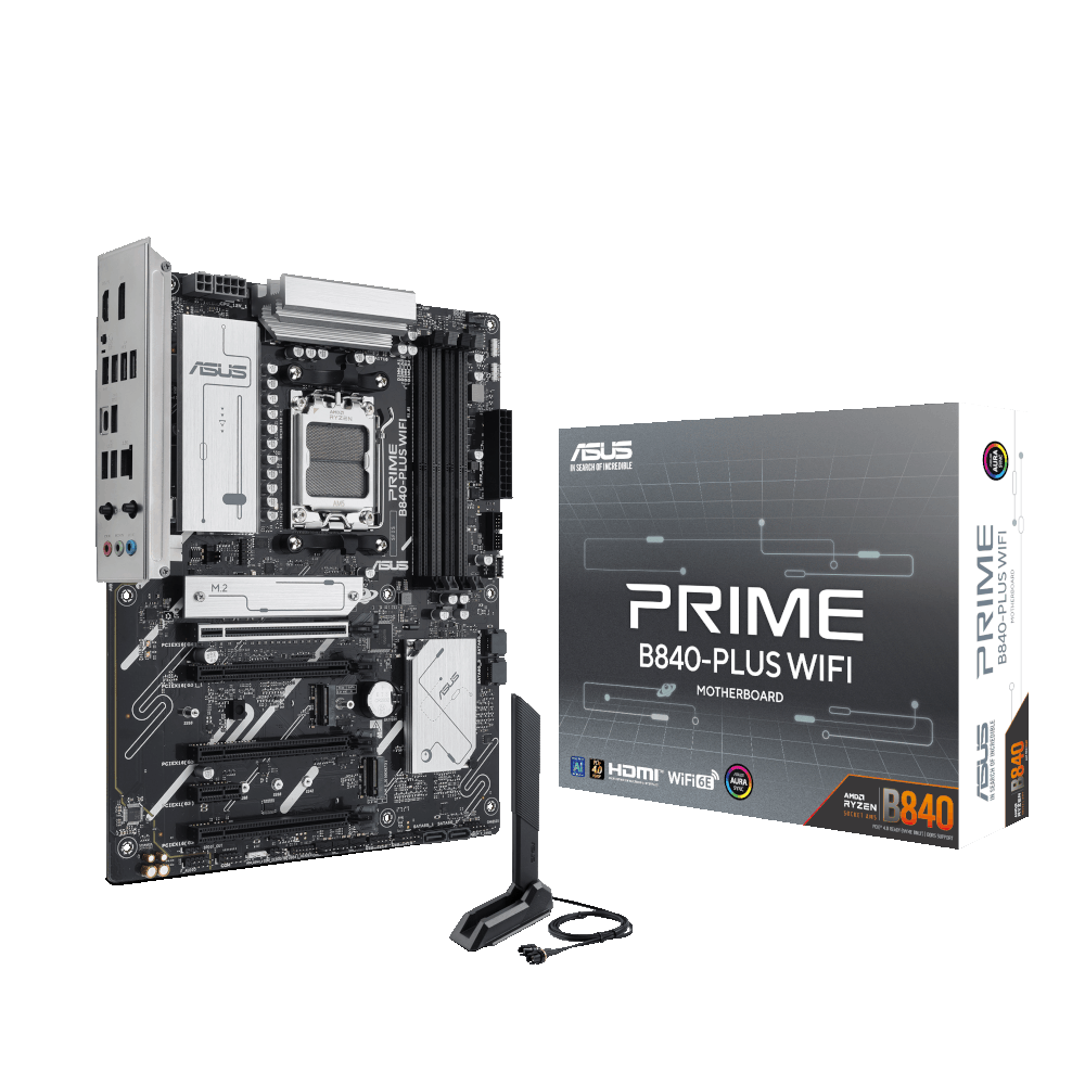 Материнская плата ASUS AMD B840 PRIME B840-PLUS WIFI
