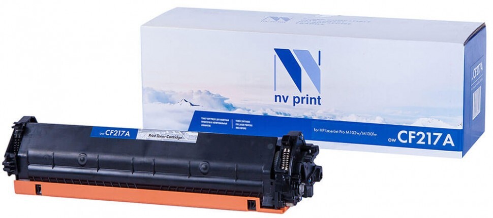 Картридж черный NVPrint LaserJet Pro, NV-CF217ANC