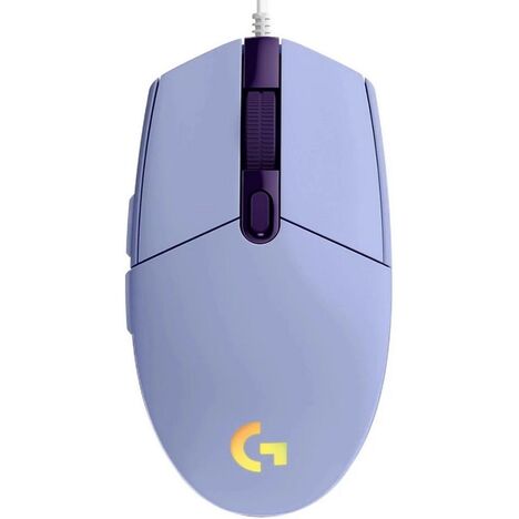 Мышь Logitech G102 Lightsync 910-005857, цвет фиолетовый