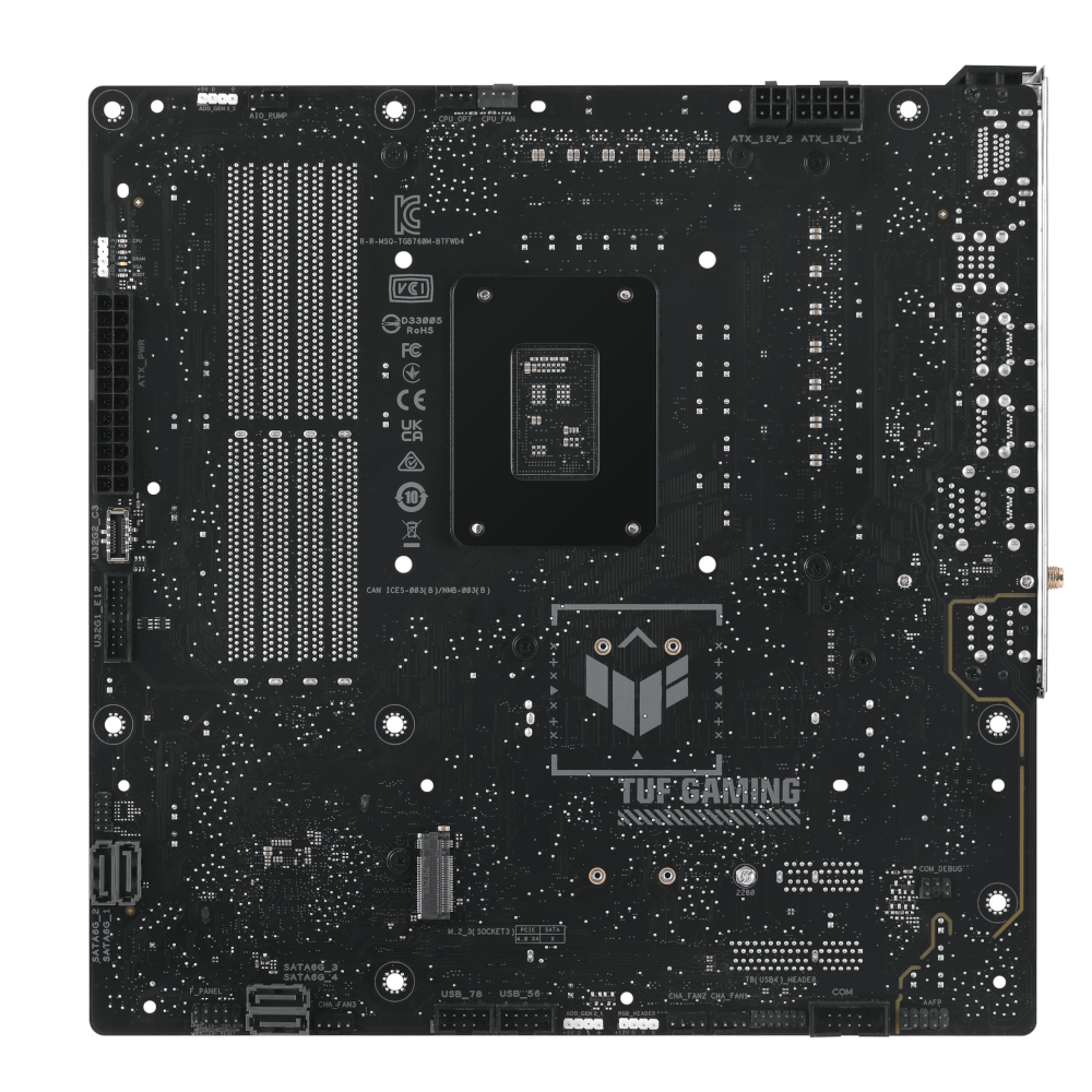Материнская плата ASUS Intel B760 TUF GAMING B760M-BTF WIFI D4