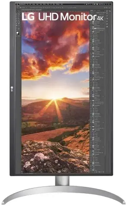 Монитор LG 27UP850K-W 27.0-inch серебристый