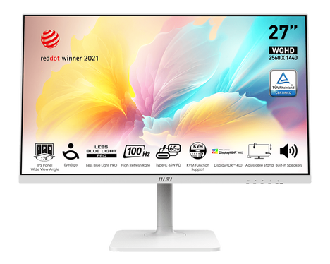 Монитор MSI MD272QXP 27.0-inch белый (плохая упаковка)