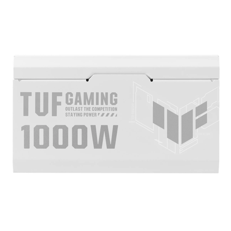 Блок питания ASUS TUF Gaming 1000W Gold White Edition