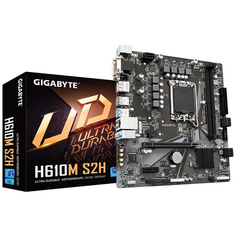 Материнская плата Gigabyte LGA 1700 Intel H610 H610M S2H
