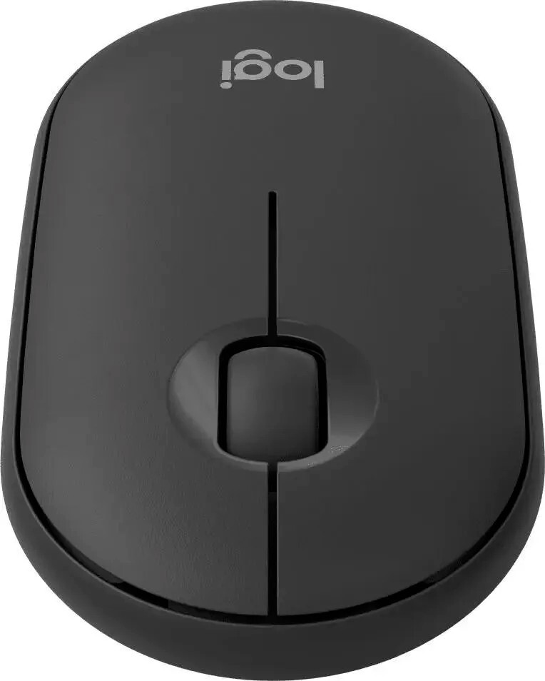 Мышь Logitech Pebble M350S 910-007015, цвет черный