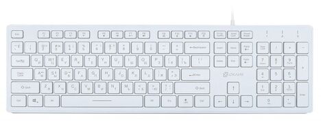 Клавиатура Oklick KeyBoard 550ML 1061618, цвет белый